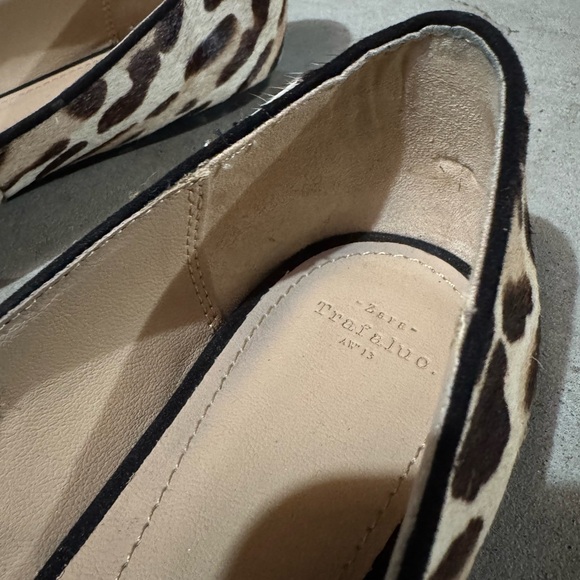 Zara Leopard Print Flats in Size: EU 38 (US 7.5) - Picture 4 of 6